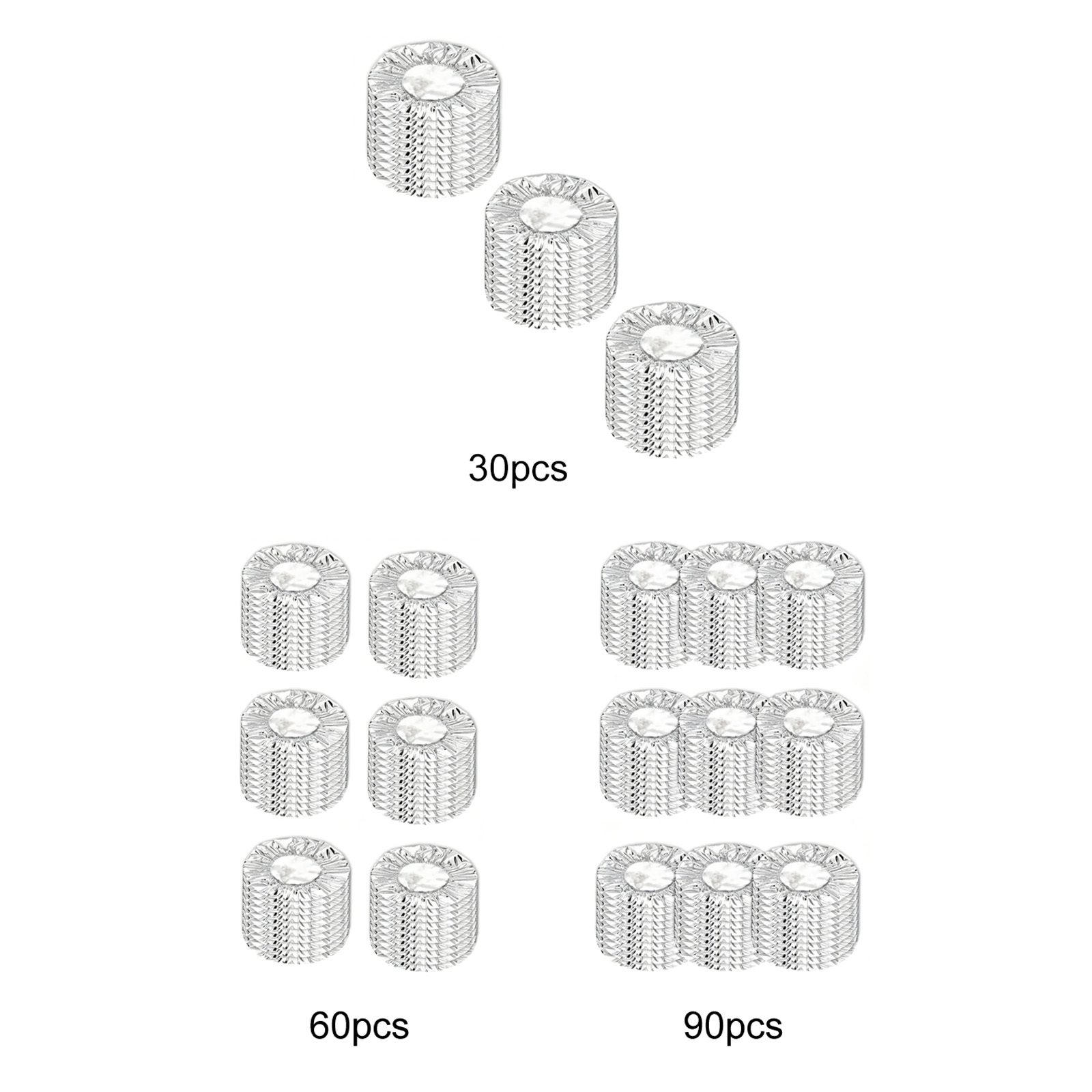30/60/90PCS Aluminum Foil Insu - đánh giá và giá Food Storage To Keep Warm