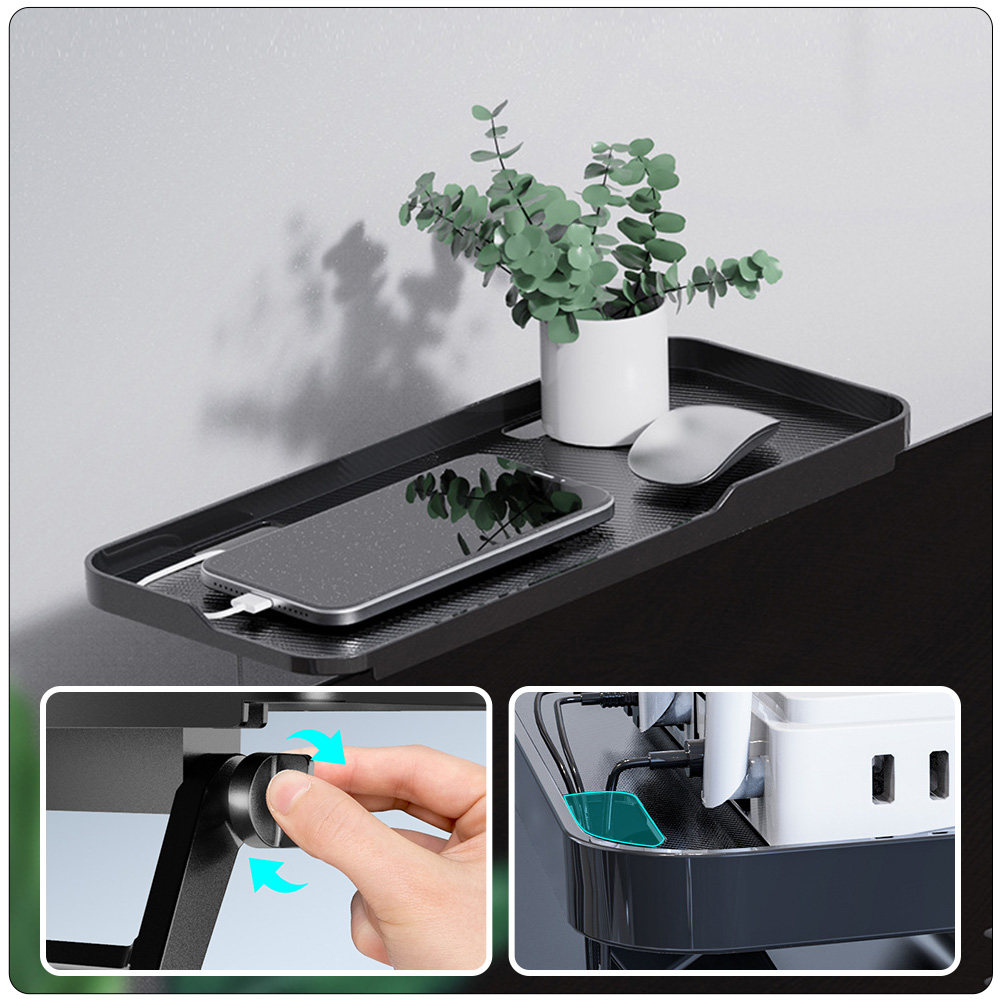 Router Storage Rack Black ABS  - đánh giá và giá Food Storage Box Plastic