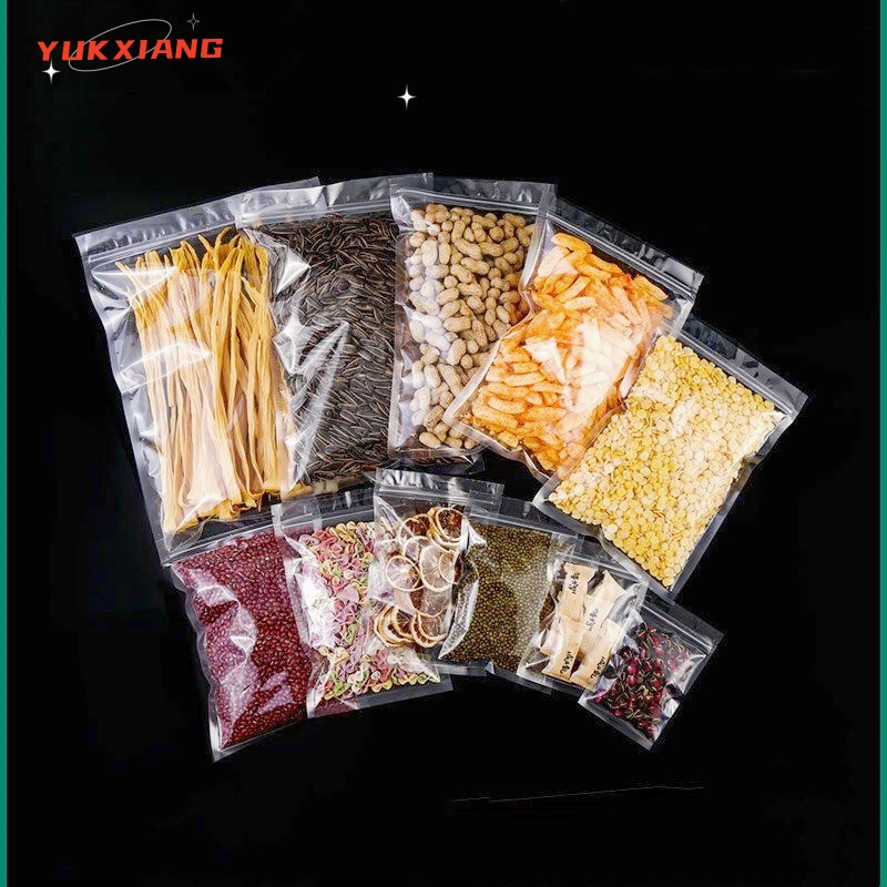 50pcs Transparent Flat Bottom  - đánh giá và giá Zebra Food Storage