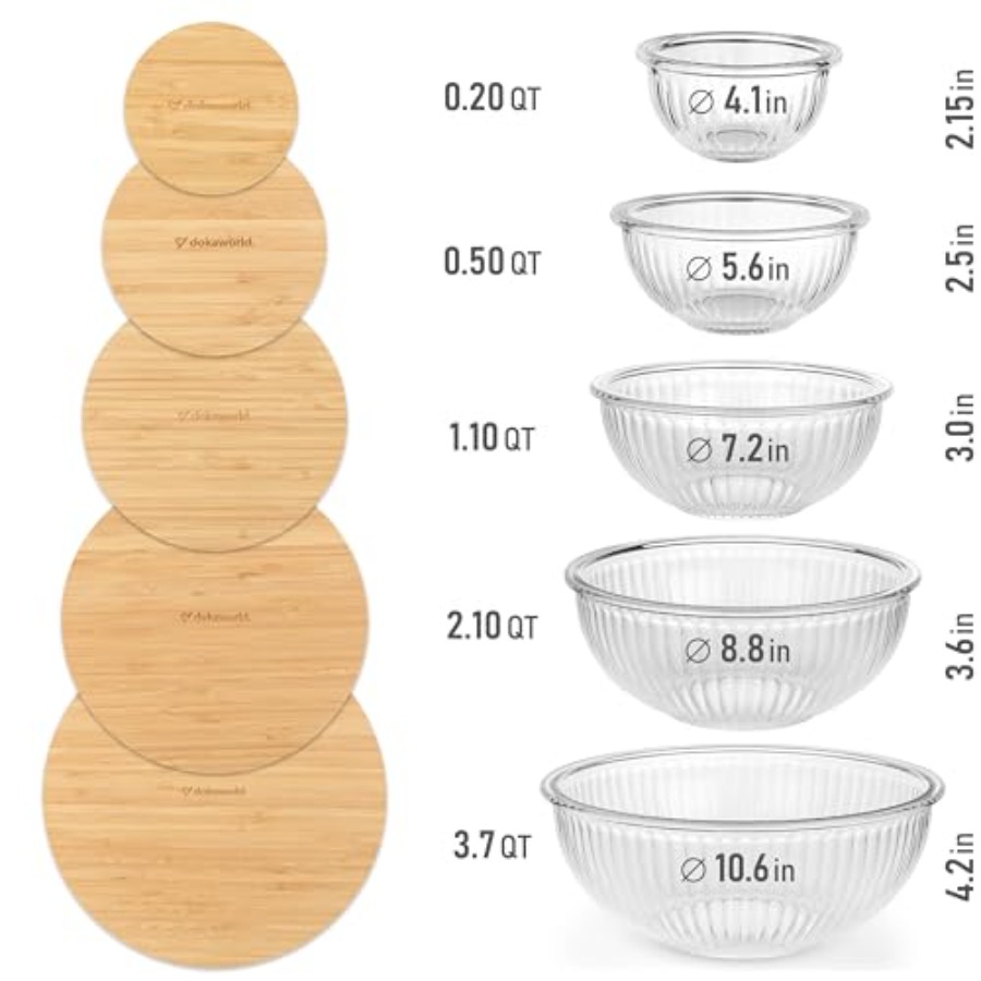 Stackable Space-Saving Set of  - đánh giá và giá Food Storage Stainless Steel