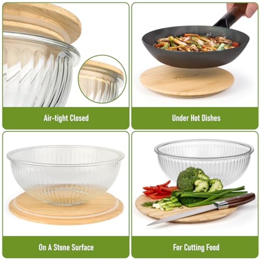 Stackable Space-Saving Set of  - đánh giá và giá Food Storage Stainless Steel
