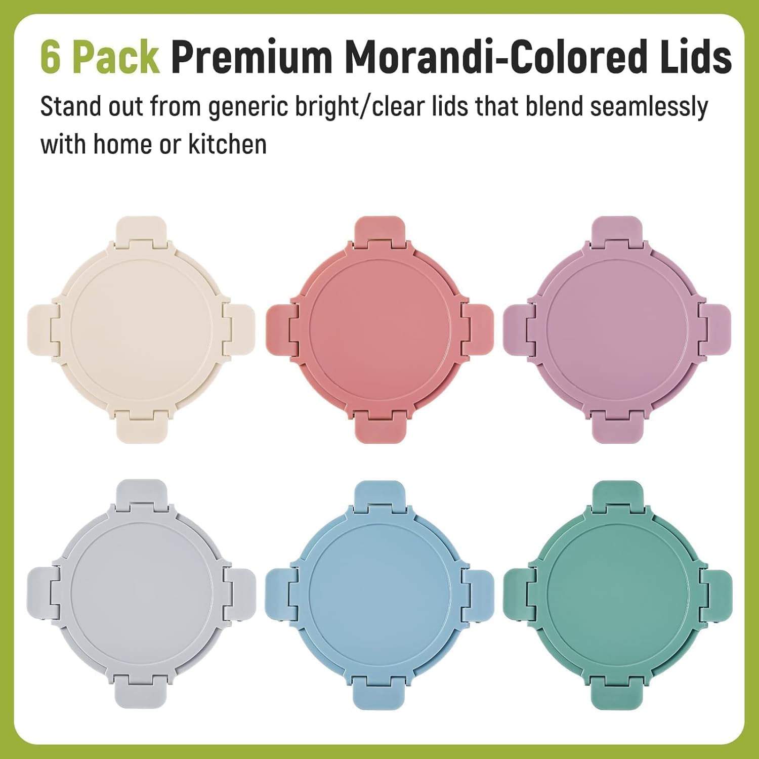[UPGRADED LID] 6 Sets 3 Cup/24 - đánh giá và giá Food Storage Glass Container Set