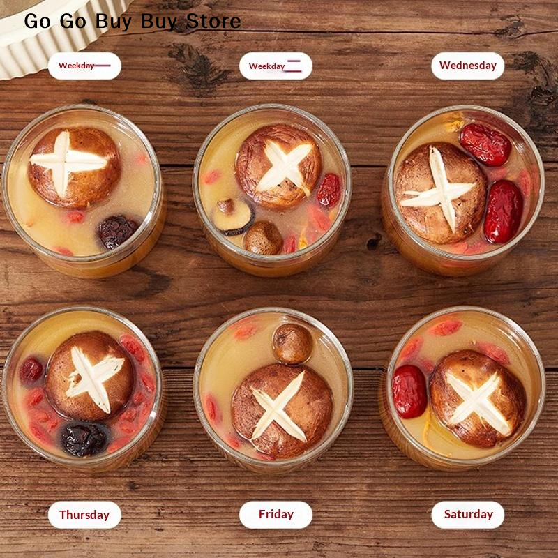 【ST】1Pc 240/400ML Glass Food S - đánh giá và giá Food Storage Containers With Lids