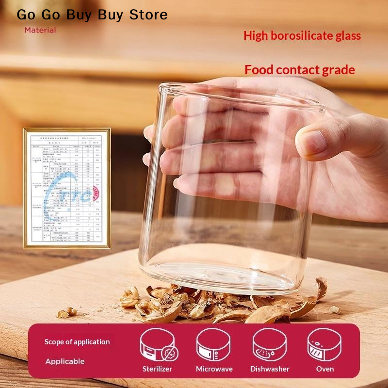 【ST】1Pc 240/400ML Glass Food S - đánh giá và giá Food Storage Containers With Lids