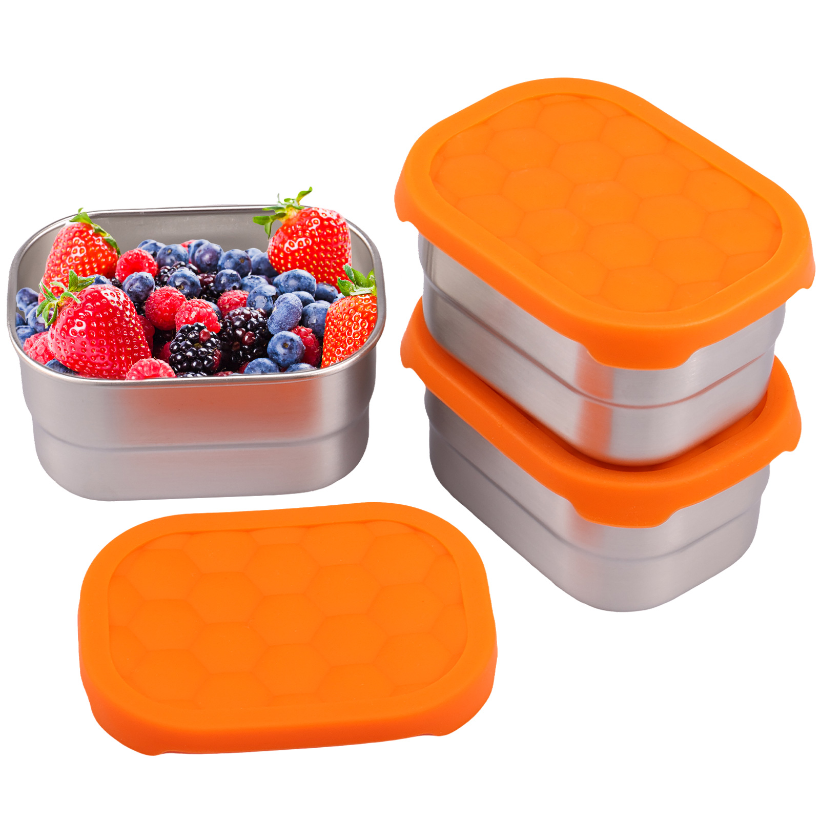 3Pcs Portable 304 Stainless St - đánh giá và giá Stainless Lunch Box