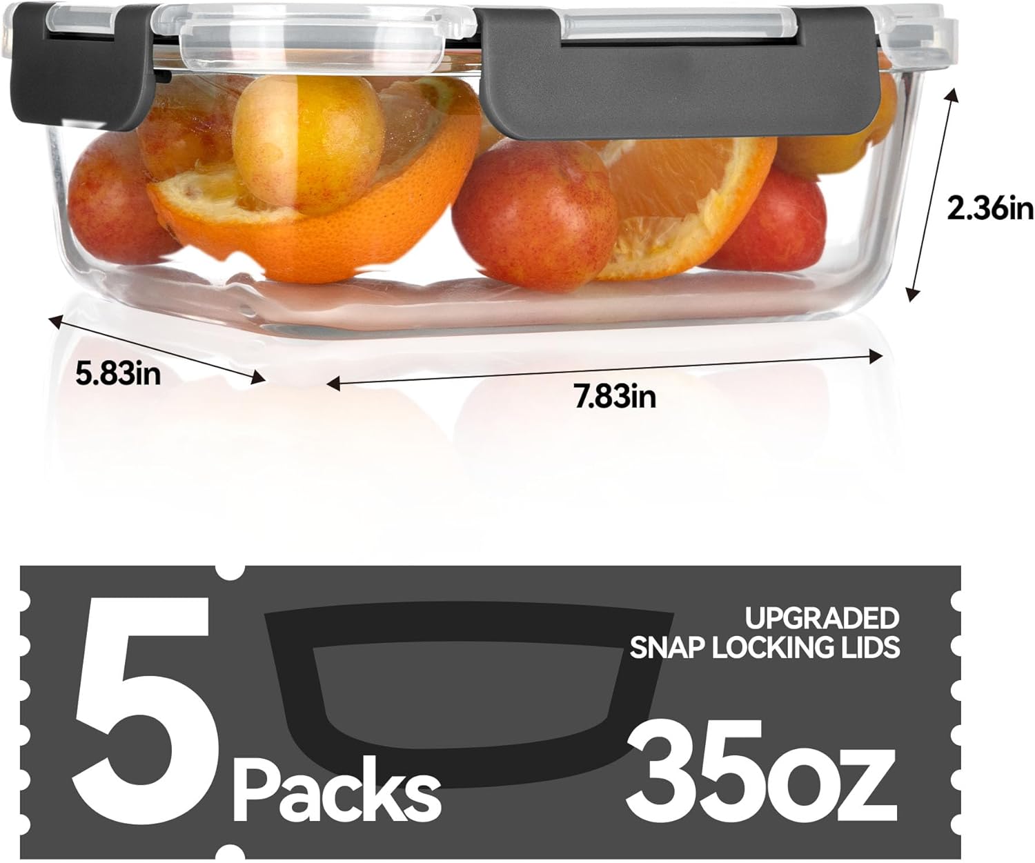 Glass Food Storage Containers, - đánh giá và giá Food Storage Box Plastic